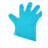 200 PK Disposable Plastic Gloves Durable MEDIUM Blue Food Prep Cooking Cleaning