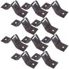 10x Grill Retainer Mounting Clips Replacement for Fordson Power Super Major Dexta Tractor