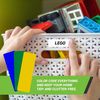 Royal Green Writable Labels Color Coding Stickers in Black 7.5cm x 2.5cm 120 Pack
