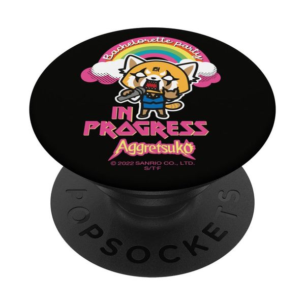 Bachelorette party in progress - Aggretsuko PopSockets Swappable PopGrip