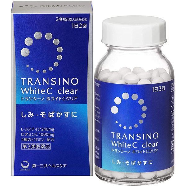 Transino White C Clear Beauty Supplement 240 Tablets