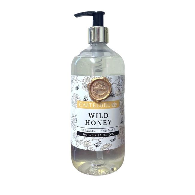 Castelbel Wild Honey Cleansing Hand Wash 17 Fl oz