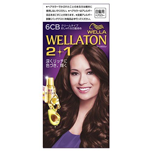 Weratone 2+1 Cream Type 6CB [Quasi-Drug] (Stylish Dye for Gray Hair)