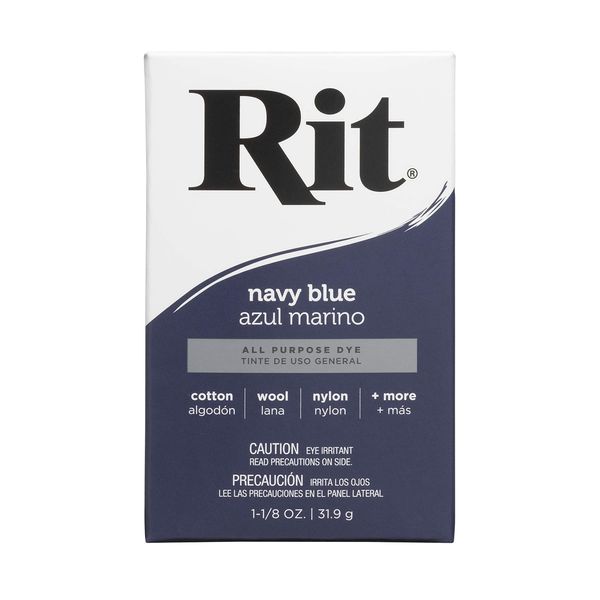 Rit Dye Powder-Navy Blue, Fabric, Multi, 1