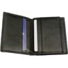 Dragon Bifold Card Holder Leather Black Wallet RFID Safe 109