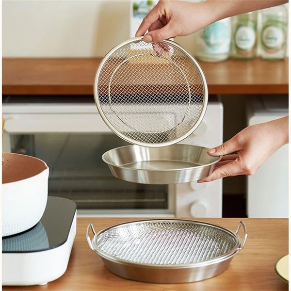 Steamer, Steamer, Stainless Steel, Steamer, Cooking Colander, Net, Frying Basket, Multi-functional Food, Steaming Dish, Dishwasher Resistant, Steaming Tabletop, Strainer, Oil Drainer, Kitchen