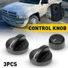 For 94-97 Dodge Pickup Truck Ram Dash 1500 2500 Heater A/C Climate Control Knobs