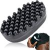 Rubber Hair Twisting Curl Brush For Loc Twisting Comb Durable Afro Dread Style