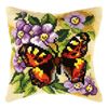 Orchidea Cross Stitch: Cushion Kit, Butterfly, 40 x 40cm