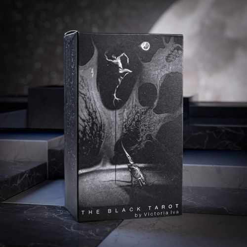Da Brigh Black Tarot Deck - A Mystical Journey Through The Shadows, Featuring Gothic Artwork and Intuitive Symbolism for a Powerful Reading Experience Every Time