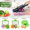 Vegetable Chopper Vegetable Cutter, 12 in 1 Multi-Function