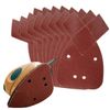 ExcInter 10 PCS 40 Grit 4 Hole Sanding Sheets for Mouse Sanders