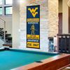 West Virginia Mountaineers Banner and Scroll Sign