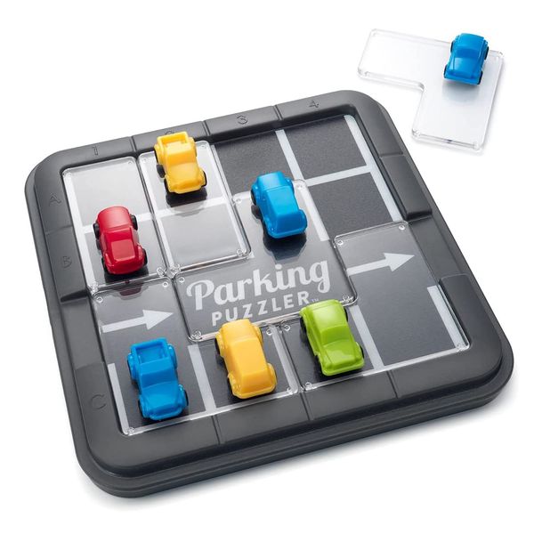 Smart Games SG434JP Parking Puzzle, Brain Training Puzzle, Board Game, Authentic