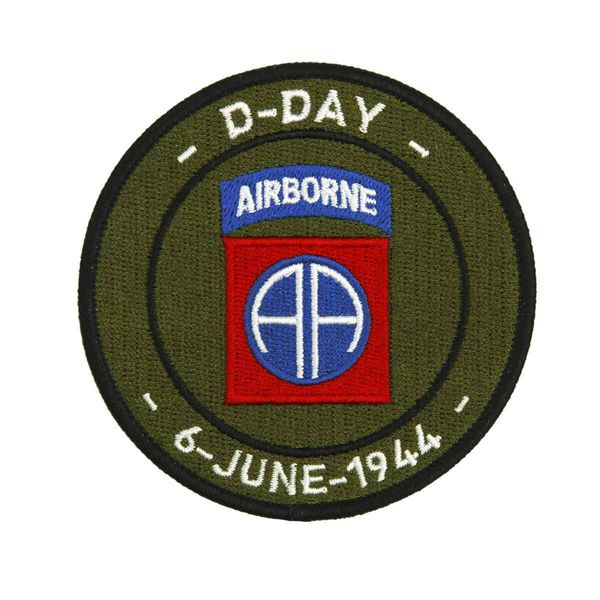 VAN OS Fabric Badge D-Day 82nd Airborne #7107