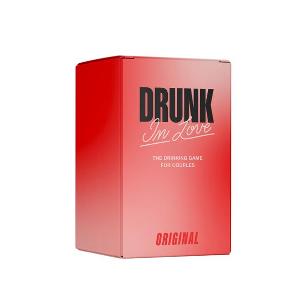 Drunk in Love Original Couples Drinking Card Game Super Fun Date Night Games & Relationship Couples Games for Adults 100 Dare Cards for Your Partner Romantic Anniversary Party & Valentines Gifts