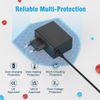 45 W Switch Power Supply with 1.5 m / 5 ft Switch Charging Cable Compatible with Nintendo Switch/Switch Lite/Switch OLED/Switch Deck Dock/Switch Pro Controller, Supports TV Mode