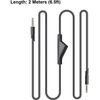 Replacement AstroA10 cable cord with mute function also works with Astro A10 A40 A50 Gaming Headset