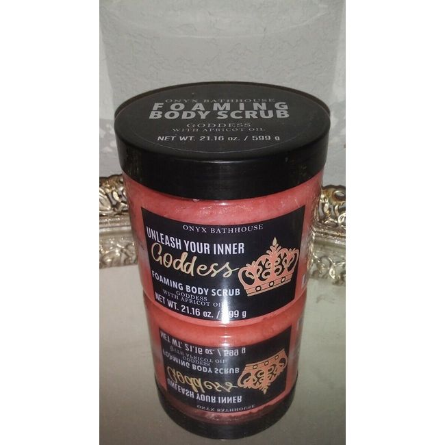 ONYX Bathhouse Foaming Body Scrub GODDESS 21.16 oz - NEW & SEALED