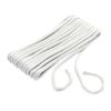Seachoice Double-Braid Bumper Fender Line, 1/4 in. X 6 Ft., White