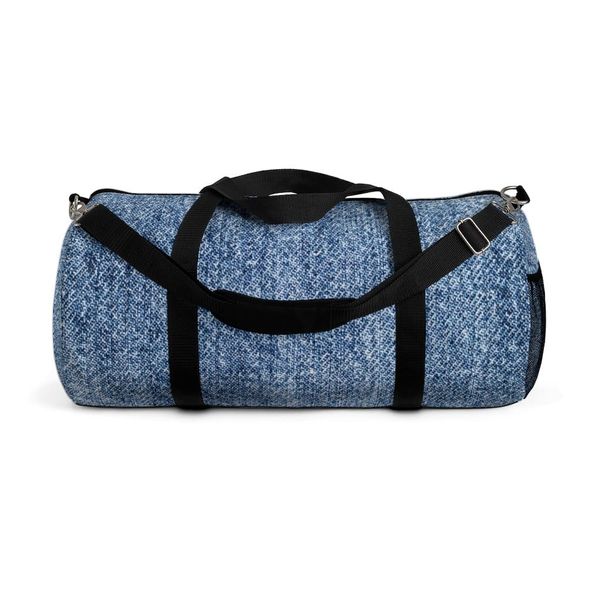 Duffel Bag, Carry on Luggage, Deep Blue Denim - Large