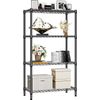 4 Tier Wire Storage Shelf Adjustable Heavy Duty Garage Shelving Kitchen Rack 60"