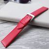 Talk Time Genuine Calf Leather Watch Strap With Nubuck Lining Red 16mm