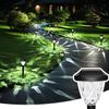 8 Pack Solar Pathway Light Waterproof Auto On/Off for Garden Walkway Driveway