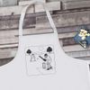 'Cricket Match Action' Unisex Cooking Apron (AP00081044)