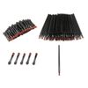 100 Disposable Makeup Brushes (For Eye Makeup / Lips) Long Brush Tip Eye Shadow Eyebrow Makeup Portable