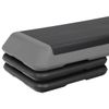 43'' Aerobic Step Platform Adjustable Exercise Fitness Workout Stepper w/4 Riser