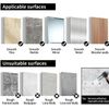 Shower Caddy Shelves Organizer Rack 3 Pack Wall Mounted Self Adhesive Matte Gold