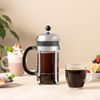 Bodum 12oz Bistro Coffee Mug Single-Wall Tempered Glass, 2 Pack, Clear