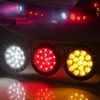 2x LED Combination Trailer Tail Lights Stop/Tail/ Indicator/Reverse Semi Truck