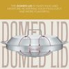 CONCORD 3 Piece 22" Comal Cookware Set Stainless Steel