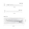 TEONEI Eyebrow microblading Marker Pen,Skin Marker Pen,Eyebrow Permanent Makeup Position Mapping Mark Tools (White)