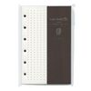 Cafe Refill KP-019 Mini 6 Size Dot Square Coffee Beans M6 Personal Notebook Refill