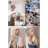 M Grande DY37A Basic Line Wig, Supervised by Active Top Stylist, 6 Piece Set, Women's Wig, Long, Natural, Face Slimming, Full Wig (Gold Beige, DY37A)