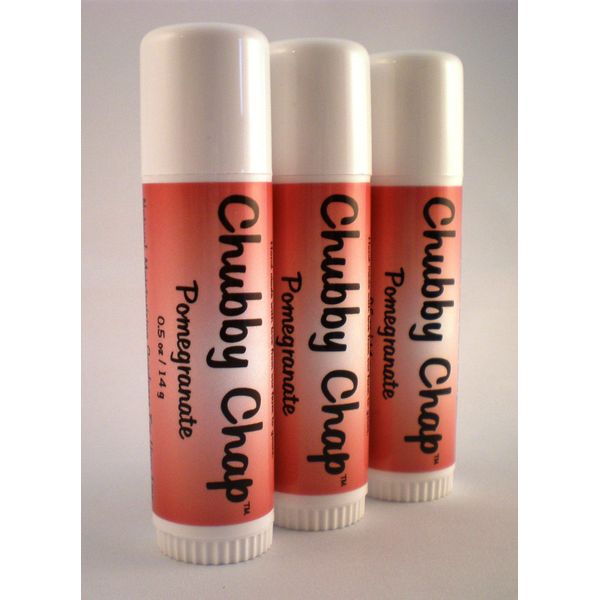 Chubby Chap Pomegranate - .5 oz Lip Balm