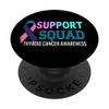 Band Support Squad Schilddrüsen-Krebs-Bewusstsein PopSockets mit austauschbarem PopGrip