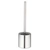 AMARE WC-Bürste, Silber, Edelstahlvase-Zylinder