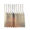 TPM Go 20pcs Lock Pick Rake,Beginner Rake Lock Pick Set