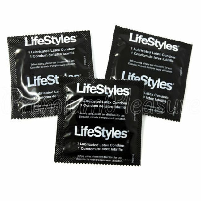 LifeStyles Tuxedo condoms/Black colored Lubricated Premium latex/PACK OF 40!