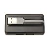 CLiPtec® Compact Combo All-in-One USB 2.0 Multi Card & 3 Port USB HUB - White