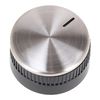 sparefixd for Lamona LAM7300 Microwave Silver and Black Control Knob Dial