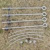 6'x8' Outside Vehicle Port/Tent w/ Stakes & Guy Wire Stability Kit