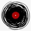 Spinning Within with a Vinyl Record... Window Bumper Sticker Decal 5"