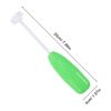 HOLIDYOYO 2Sets Cherry Pitter Tools Efficient Fruit Core Remover for Quick Cherry Vegetable Pitting Easy Grip Kitchen Gadget Green White