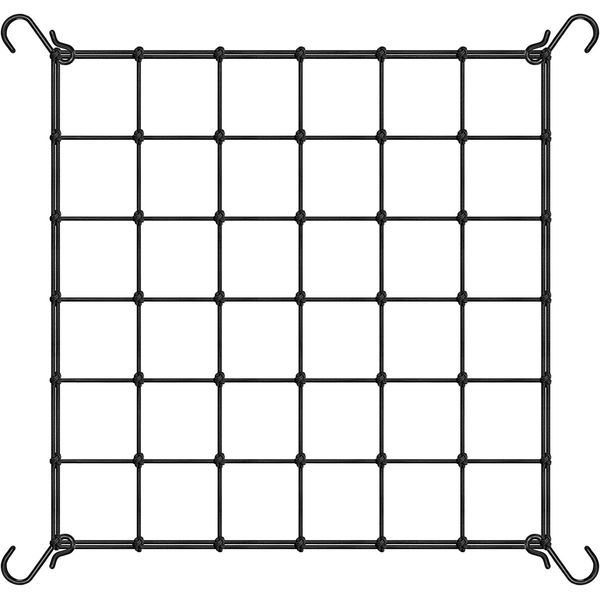 VIVOSUN 2-Pack 3x3FT Elastic Trellis Netting w/ Hooks for Plants Climbing 