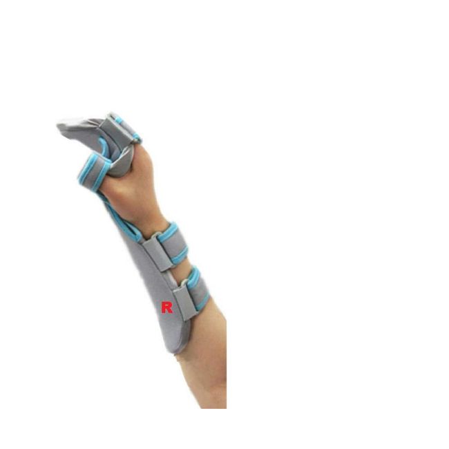 Resting Hand, Wrist, Stroke Hand Brace Support Hand Splint Soft Professional Functional Orthosis -1 Unit - RIGHT HAND